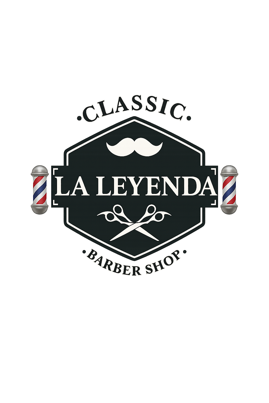 Logo de Barbería la Leyenda